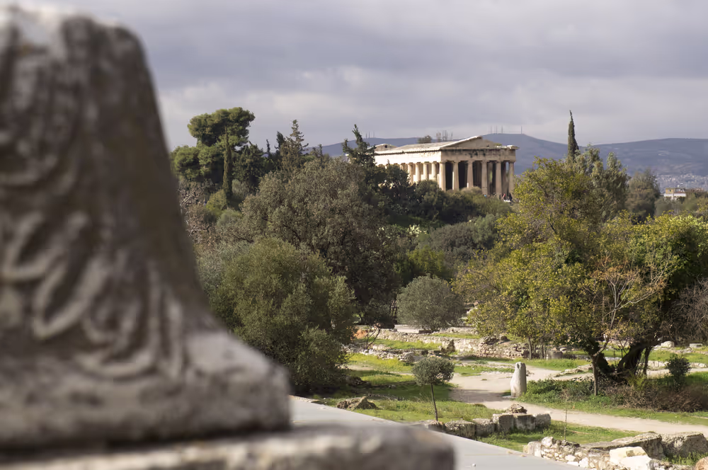 Visita à Acrópole de Atenas, à Ágora Antiga e ao Museu da Ágora