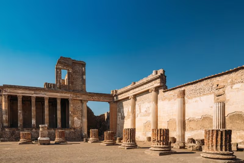 Entrance ticket to Pompeii
